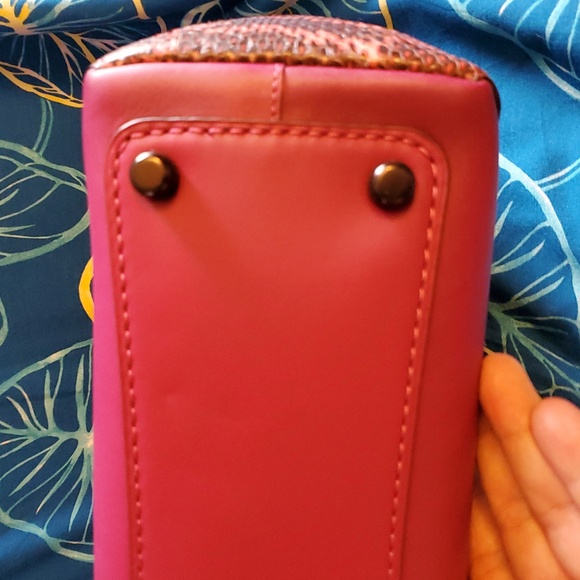 Coach Glove Tanned Snakeskin Courier - Picture 5 of 10